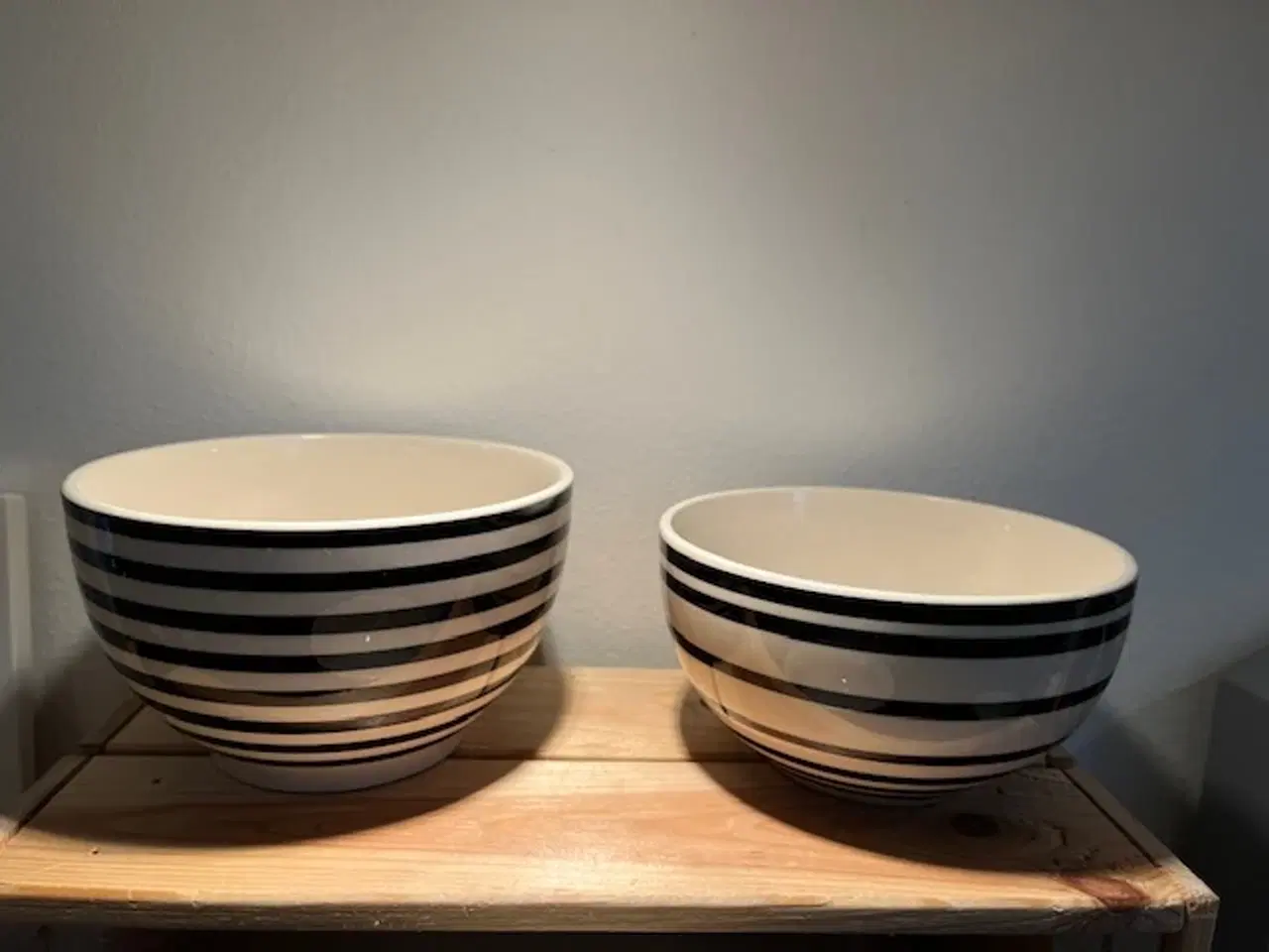 Billede 5 - Flot sæt af 3 keramik- og porcelænsskåle