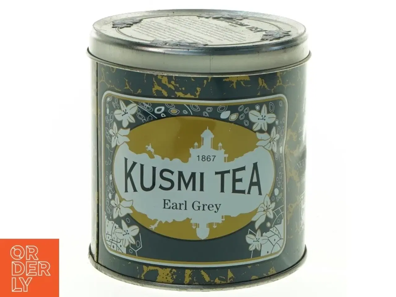 Billede 1 - Kusmi Tea dåse (str. 11 x ø 11 cm)