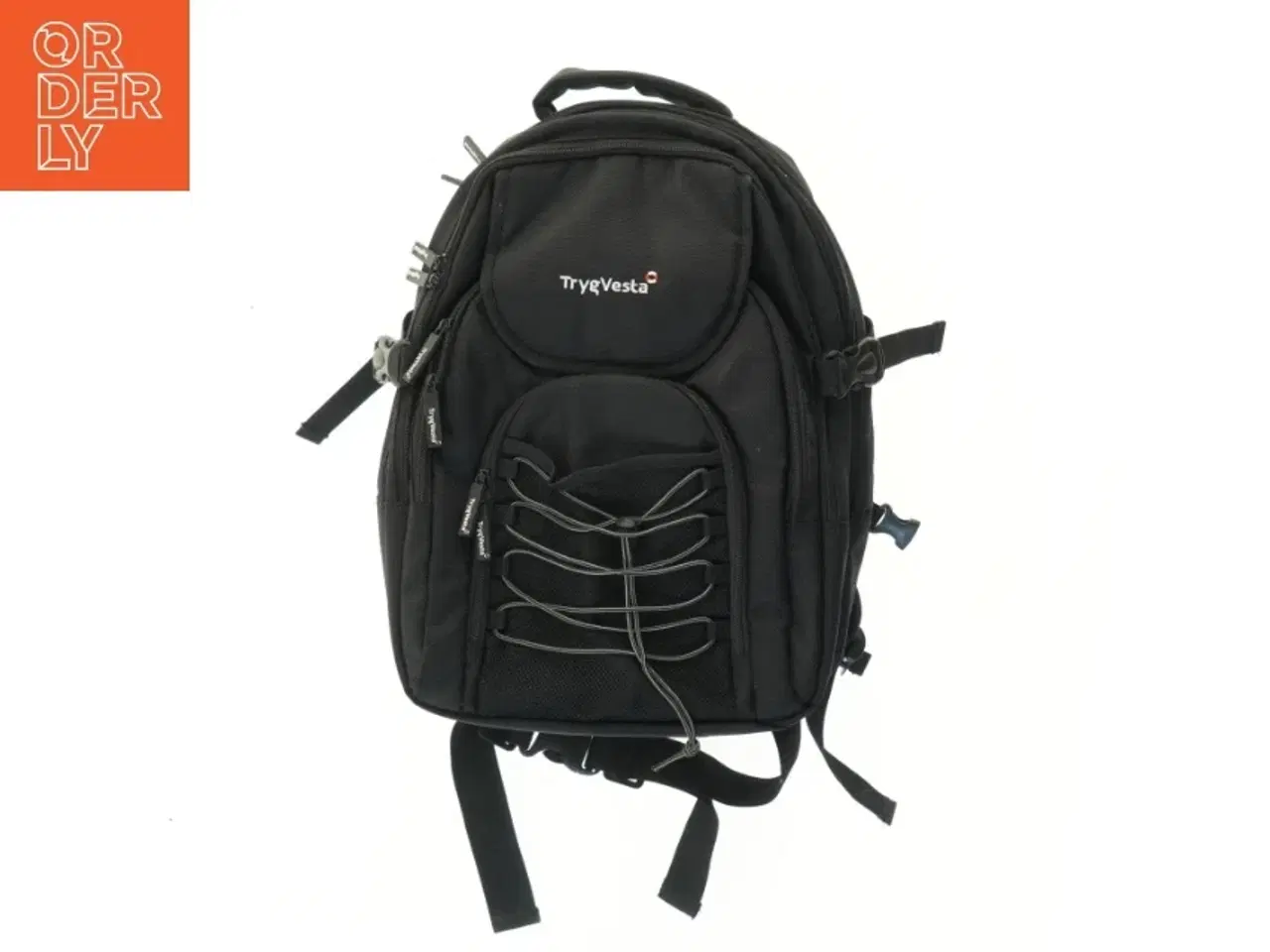 Billede 1 - Ny Sort rygsæk fra TrygVesta (str. 45x35x15 cm)