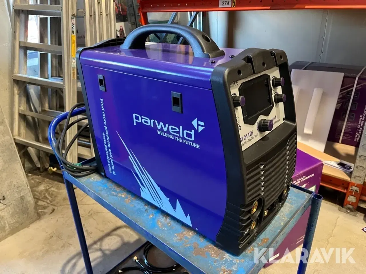 Billede 2 - Svejsemaskine Parweld XTM 211 Di - 4 i 1