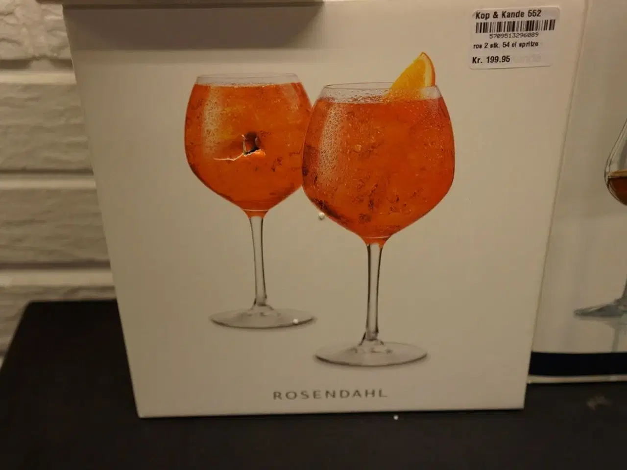 Billede 3 - 6 stk. glas ROSENDAHL