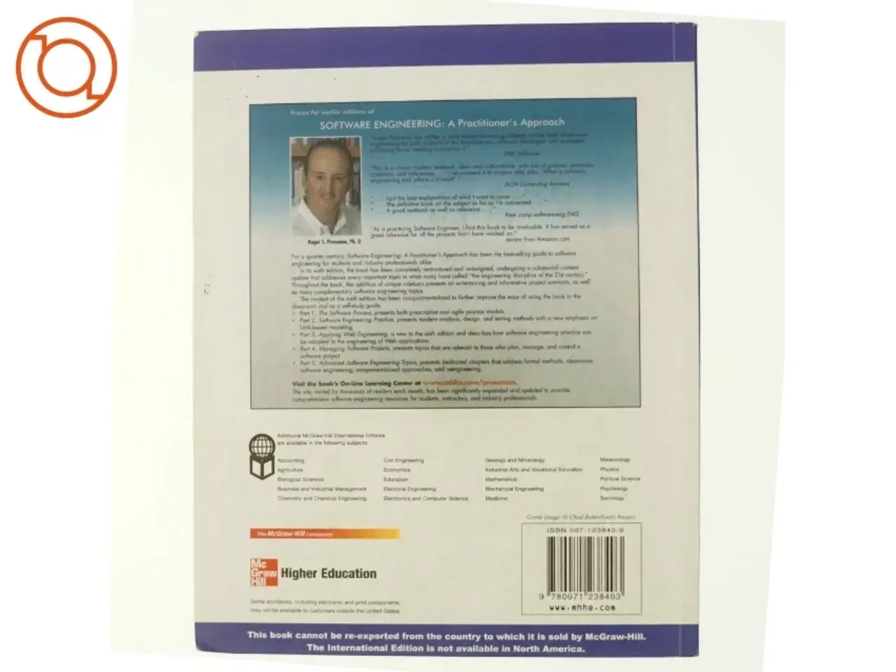 Billede 3 - Software engineering : a practitioner&#39;s approach af Roger S. Pressman (Bog)