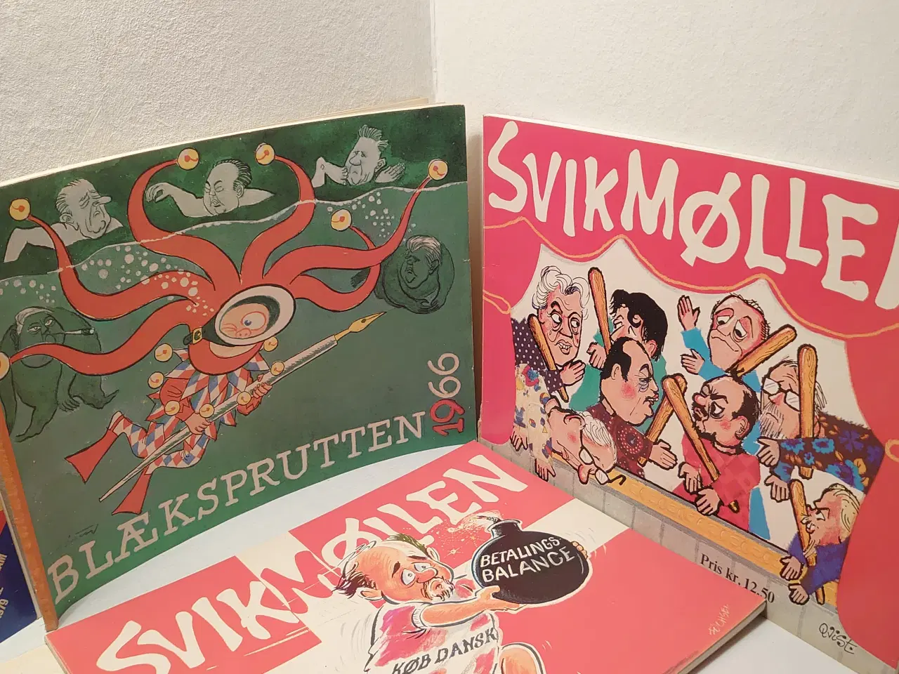 Billede 3 - 5 stk Svikmøllen og 1 stk blæksprutten. Kun samlet