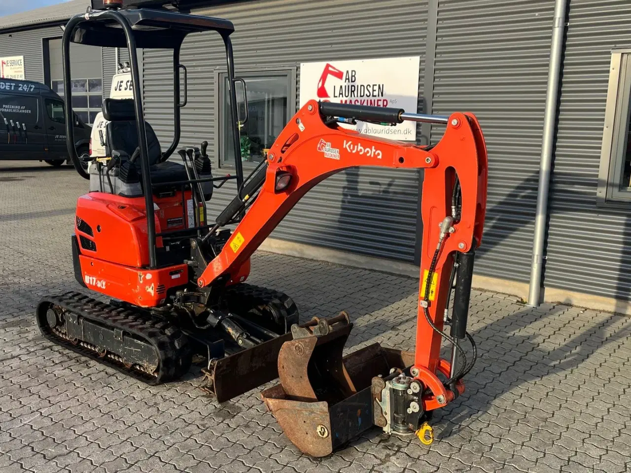 Billede 2 - Kubota U17-3 Tiltman Kompakt + 2 skovle