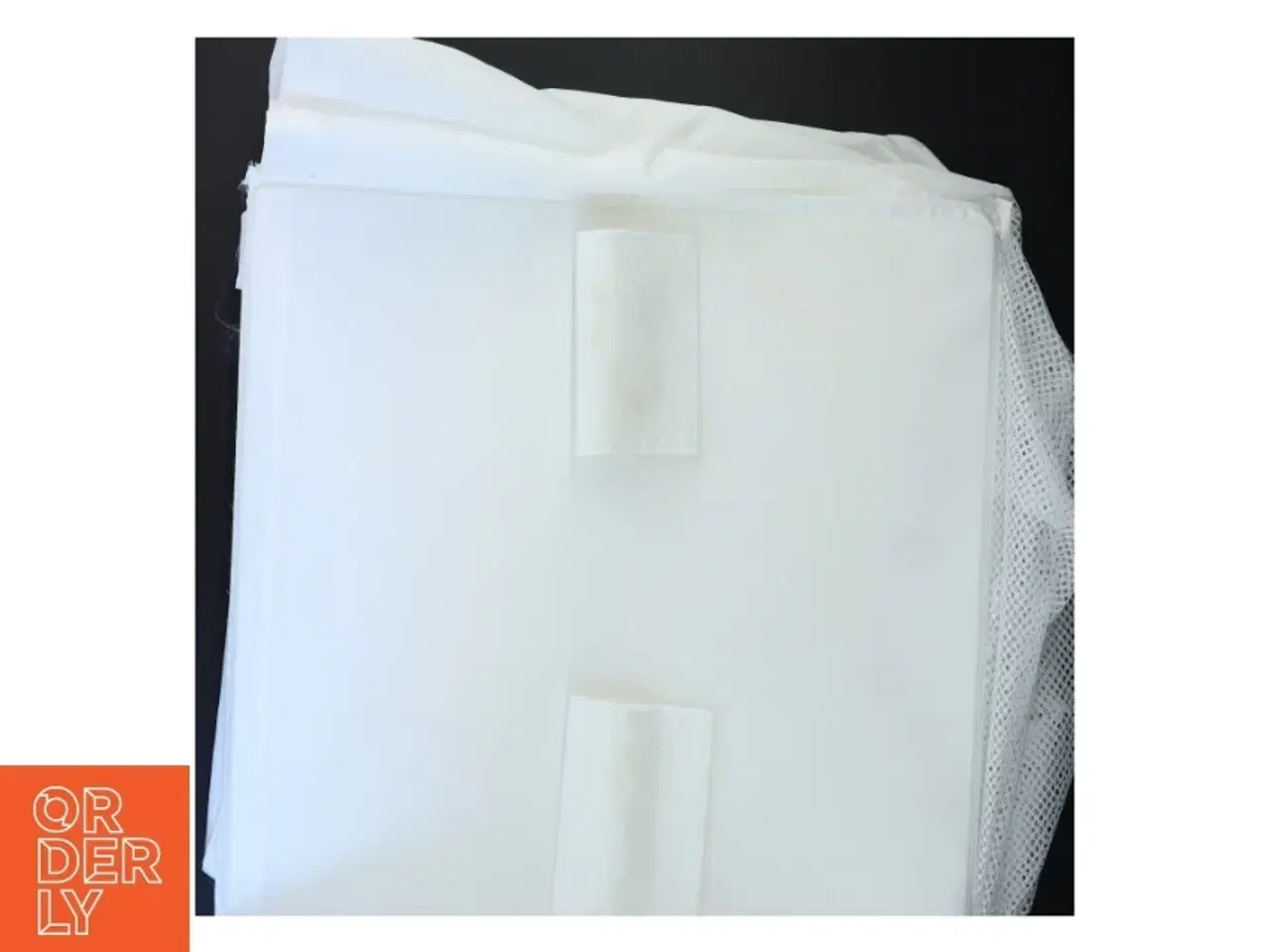 Billede 4 - Hvidt tekstil opbevaringssystem til ophængning fra IKEA (str. 35 x 45 x 125 cm)