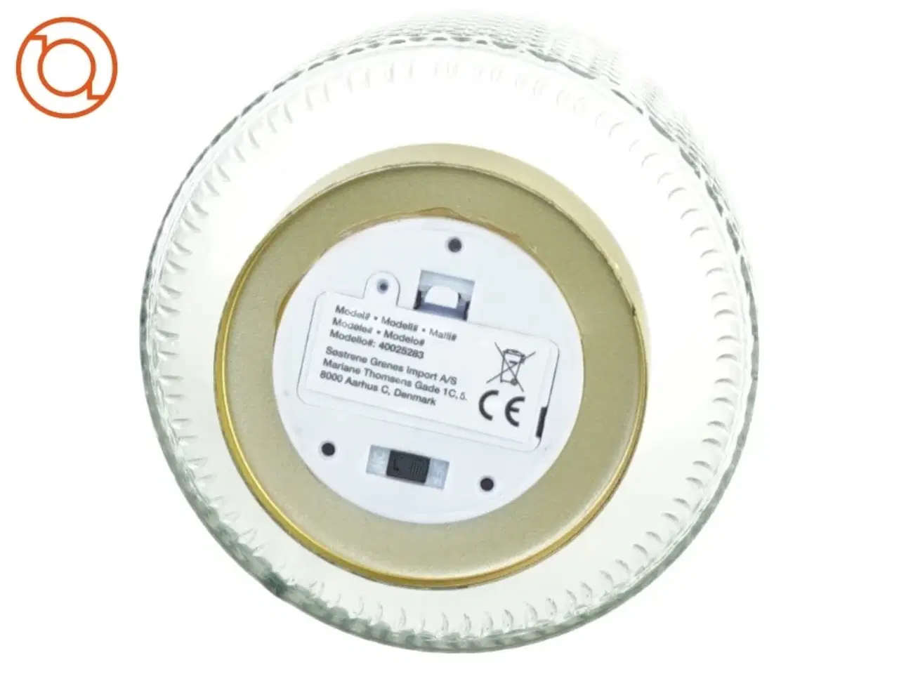 Billede 2 - Bord lampe med batteri fra Søsterne Grene (str. 17 x 10 cm)