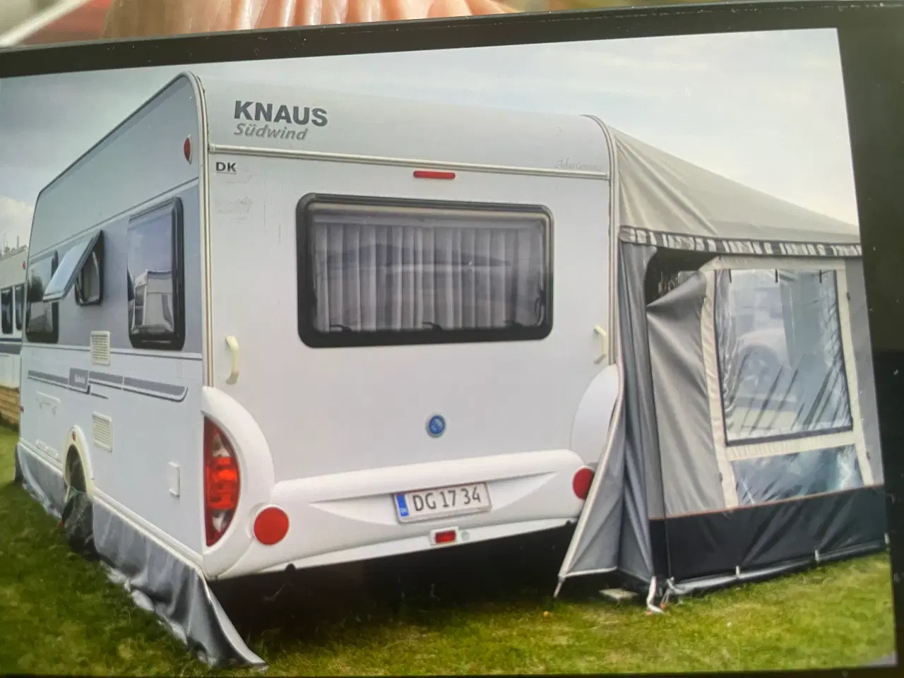 Billede 1 - Velholdt Knaus 450 sport nyere fortelt