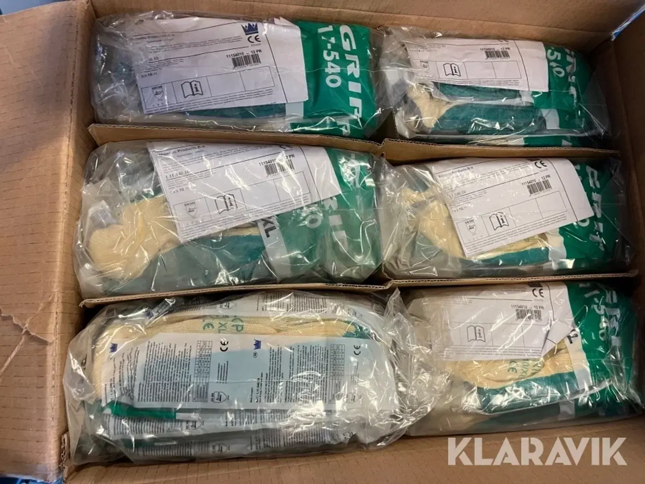 Billede 5 - Handsker M-Safe Grib str.XL - 4 kasser
