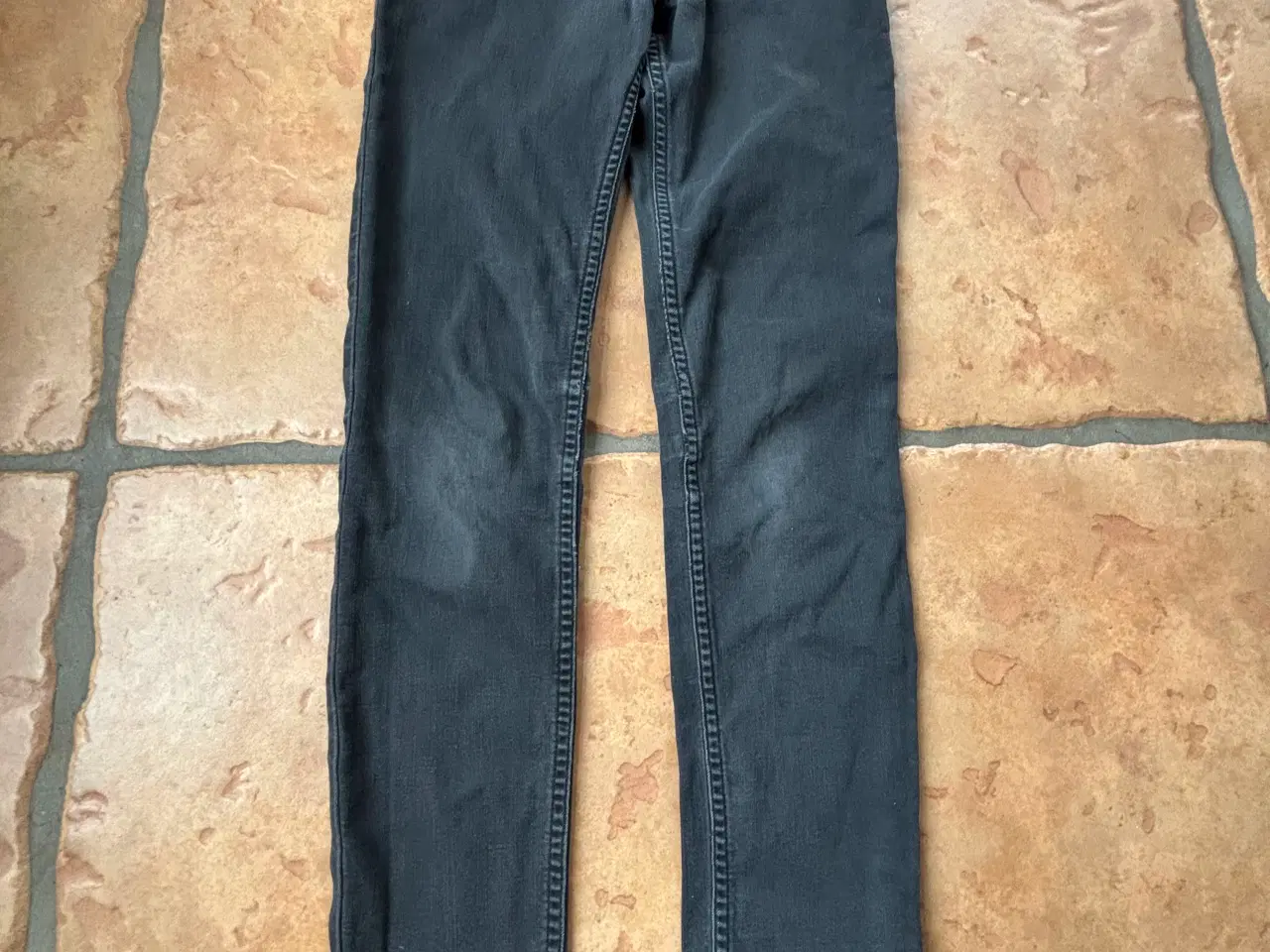 Billede 1 - H&M bukser : leggings pige str 140 sort bomuld