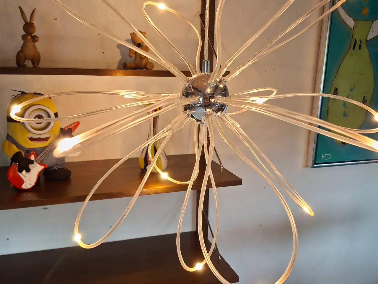 Billede 4 - Stor og imponerende vintage ikea loftlampe. 