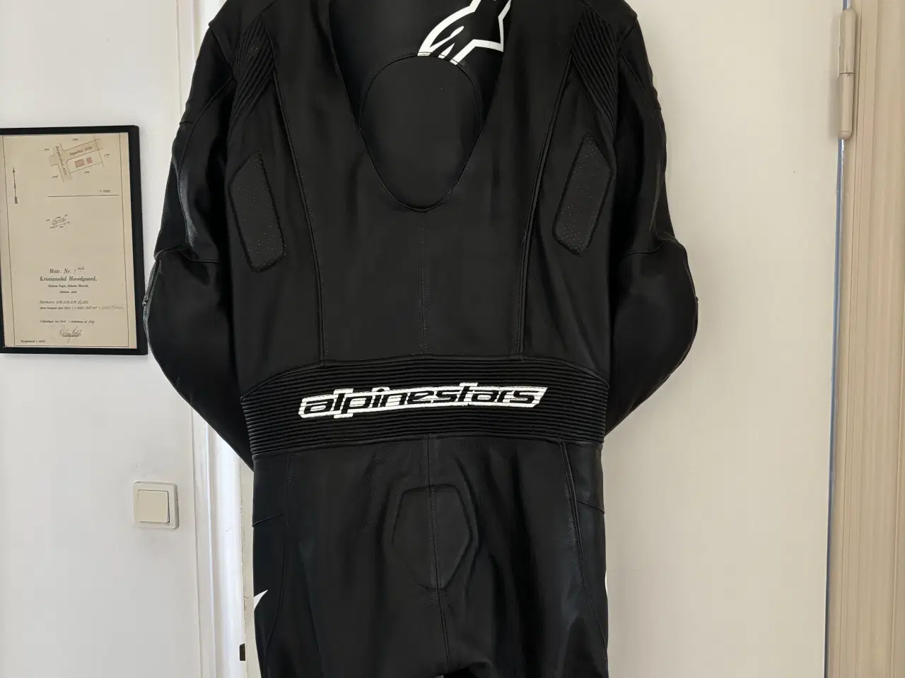 Billede 2 - Alpinestar MC heldragt i læder str. 52