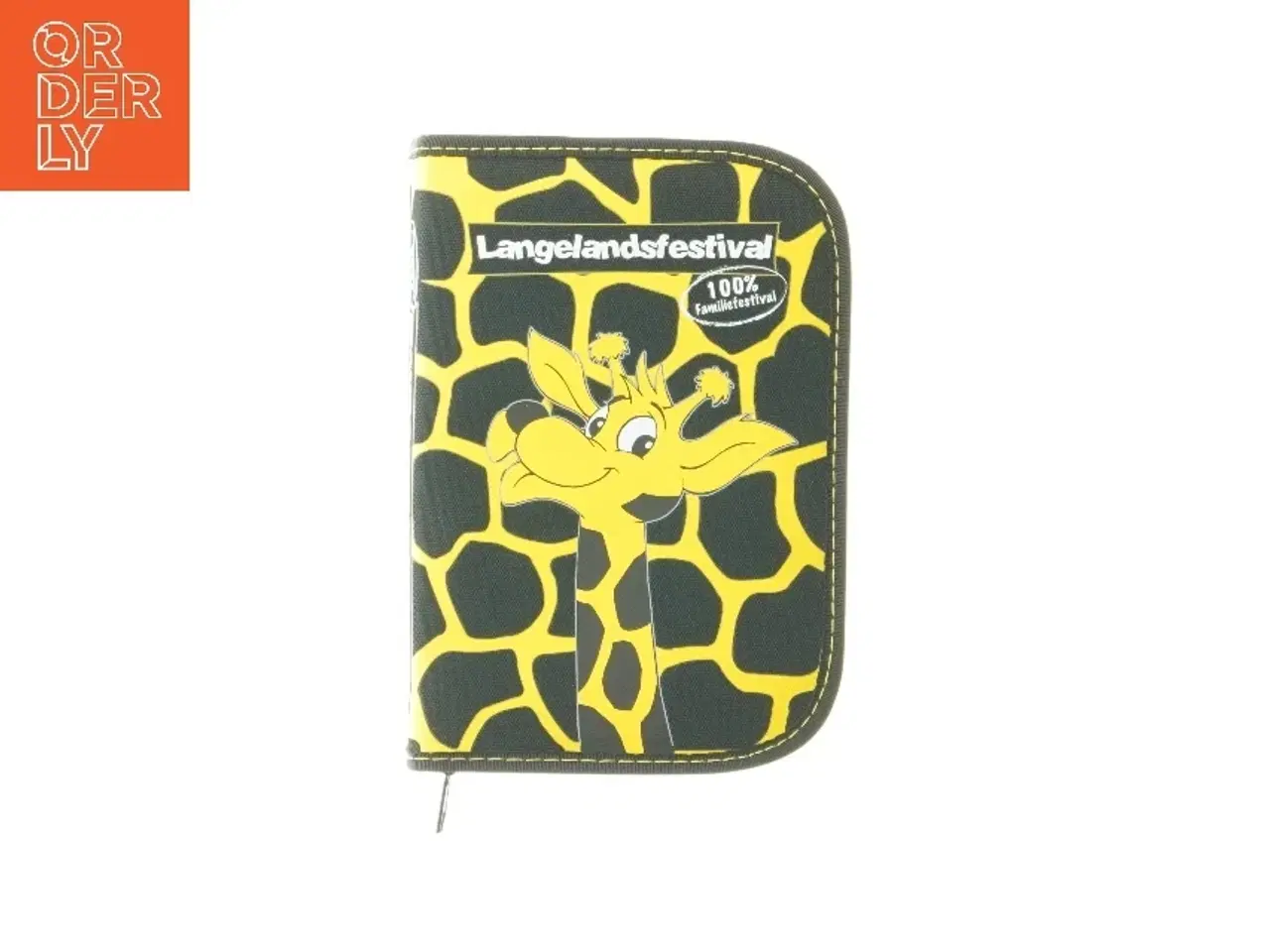 Billede 1 - Penalhus med farveblyanter fra Langelandsfestival (str. 19x13x2,5 cm)