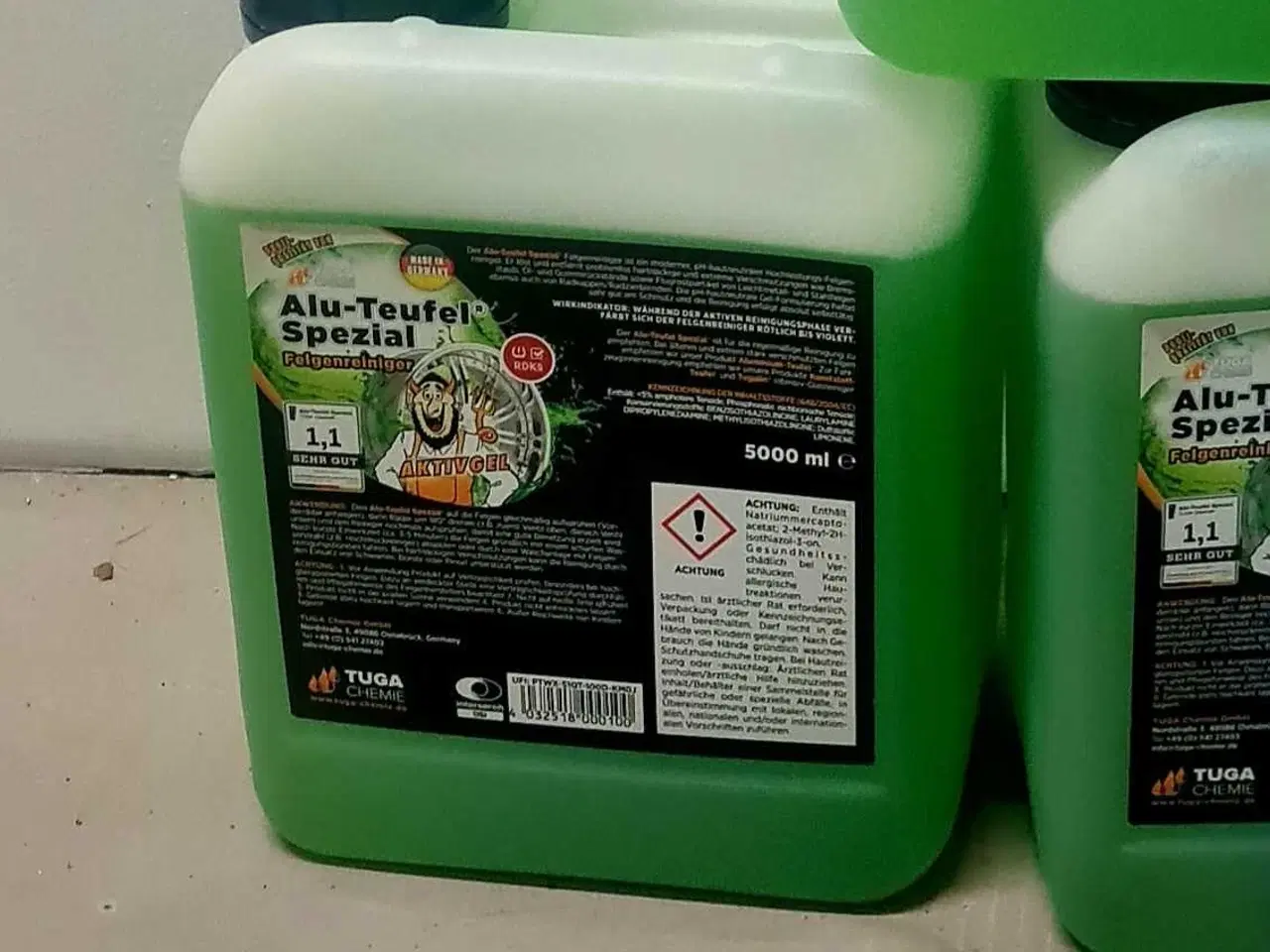 Billede 1 - 5L Tuga fælgerens  Alu Teufel spezial. 