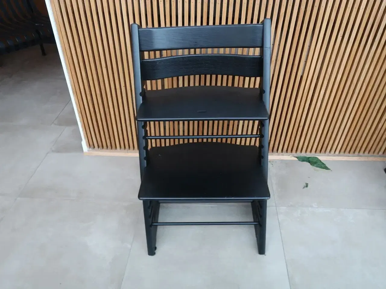 Billede 1 - Tripp Trapp stol bøg/sort