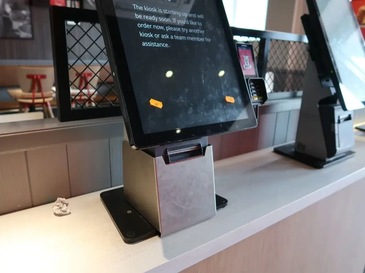 Billede 1 - All-in-one touch computer ELO ESY22i5 med bonprinter samt dankortterminal