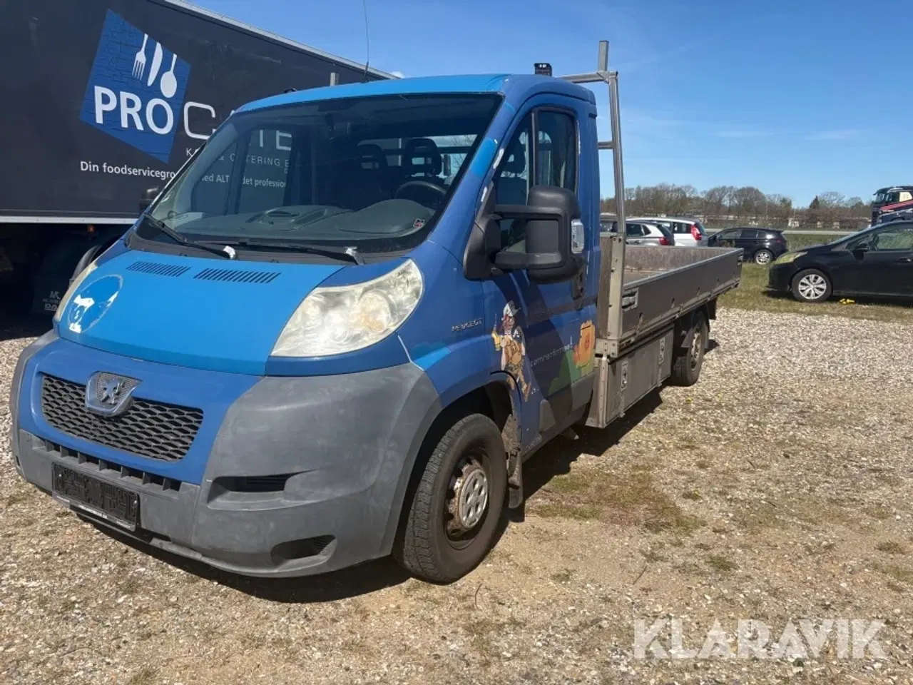 Billede 1 - Ladbil Peugeot BOXER 2.2 HDI L3 LADVOGN 3-DØRS med kran