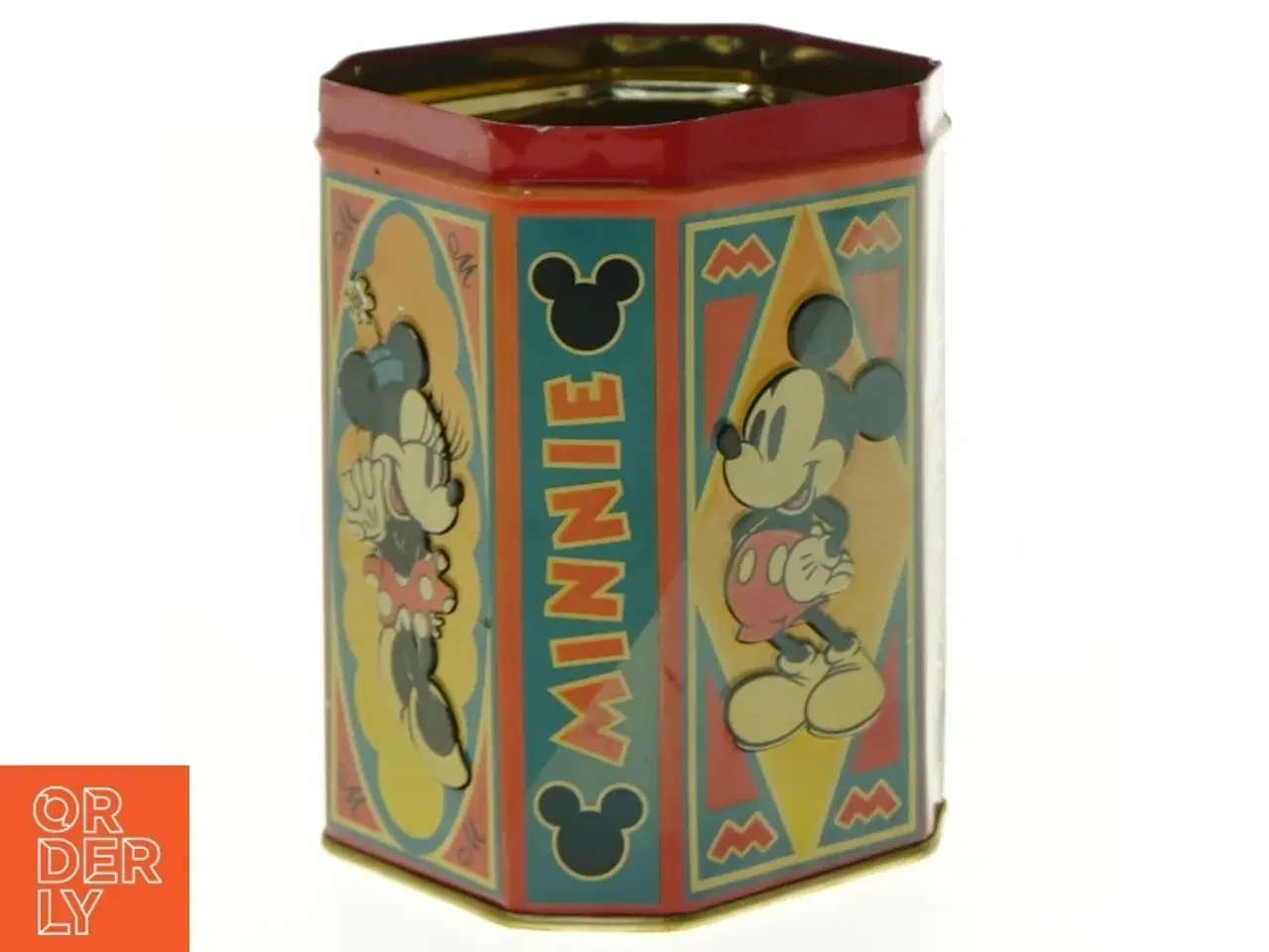 Billede 3 - Vintage metaldåse med Disney-figurer (str. H 12,5 cm)