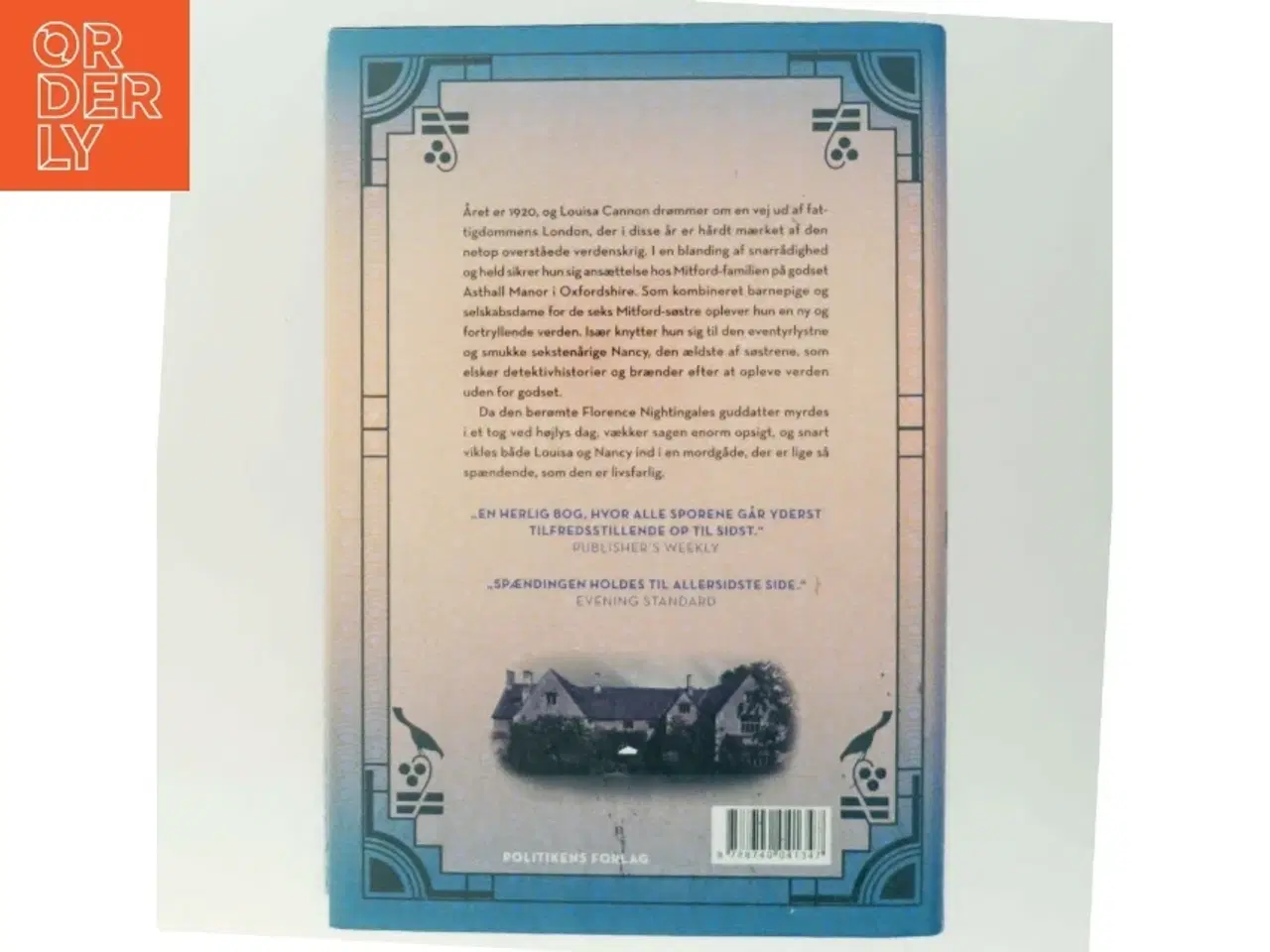 Billede 3 - Mitfordmordene. 1. bog, Mysteriet på Asthall Manor af Jessica Fellowes (Bog)