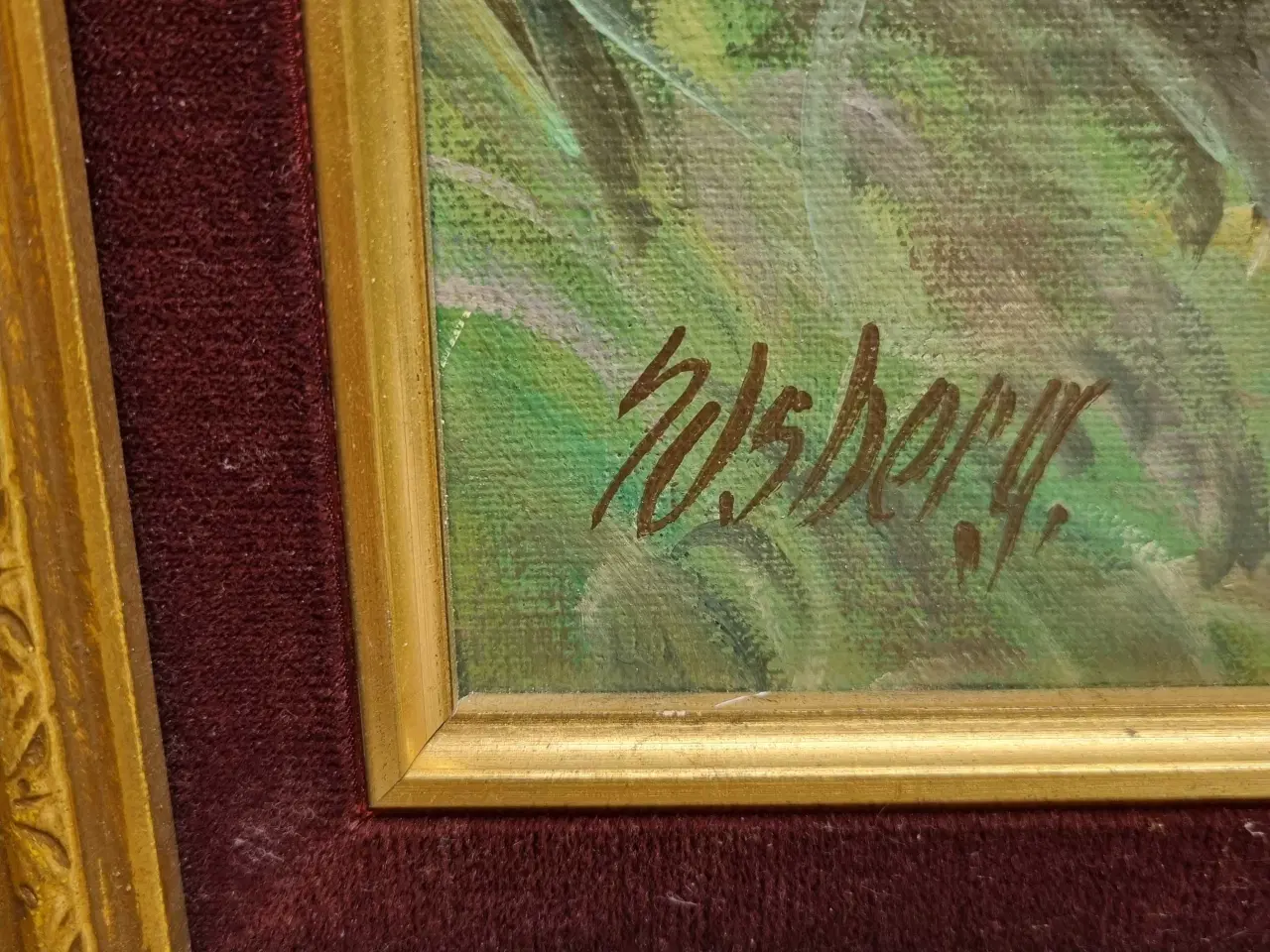 Billede 2 - Knud Edsberg maleri