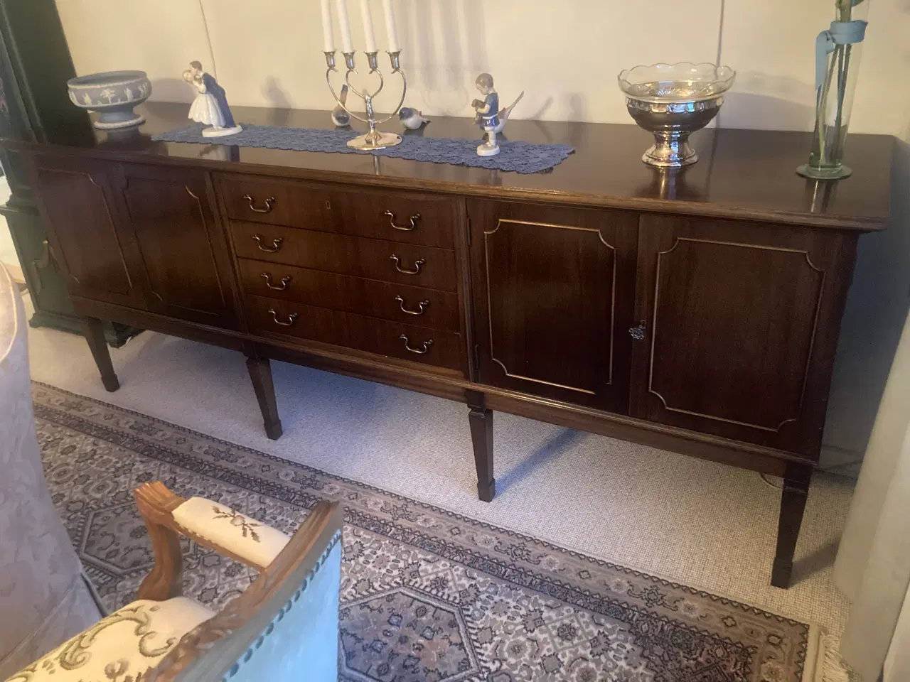 Billede 4 - Spisestue, Hepplewhite m 8 stole.