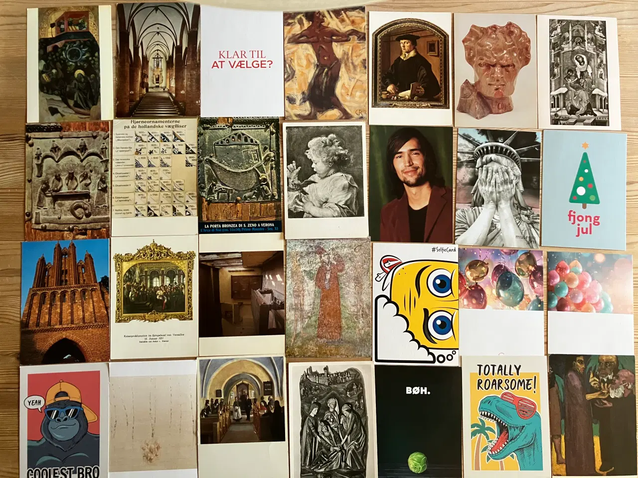 Billede 15 - 4x100 Postkort GO-CARD, reklame- og kunstpostkort