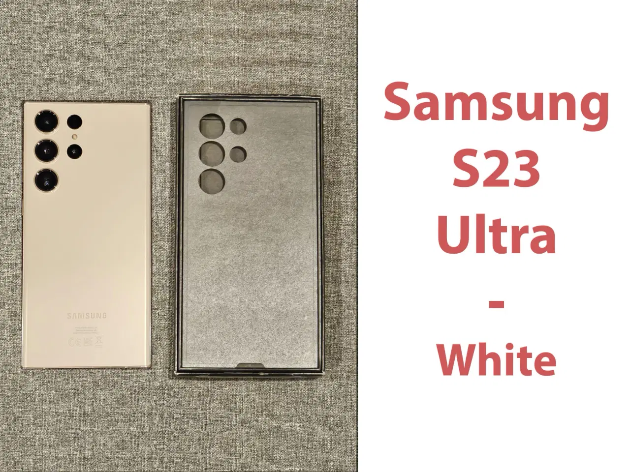 Billede 1 - Samsung S23 Ultra, 256 GB – 16 mdr. garanti