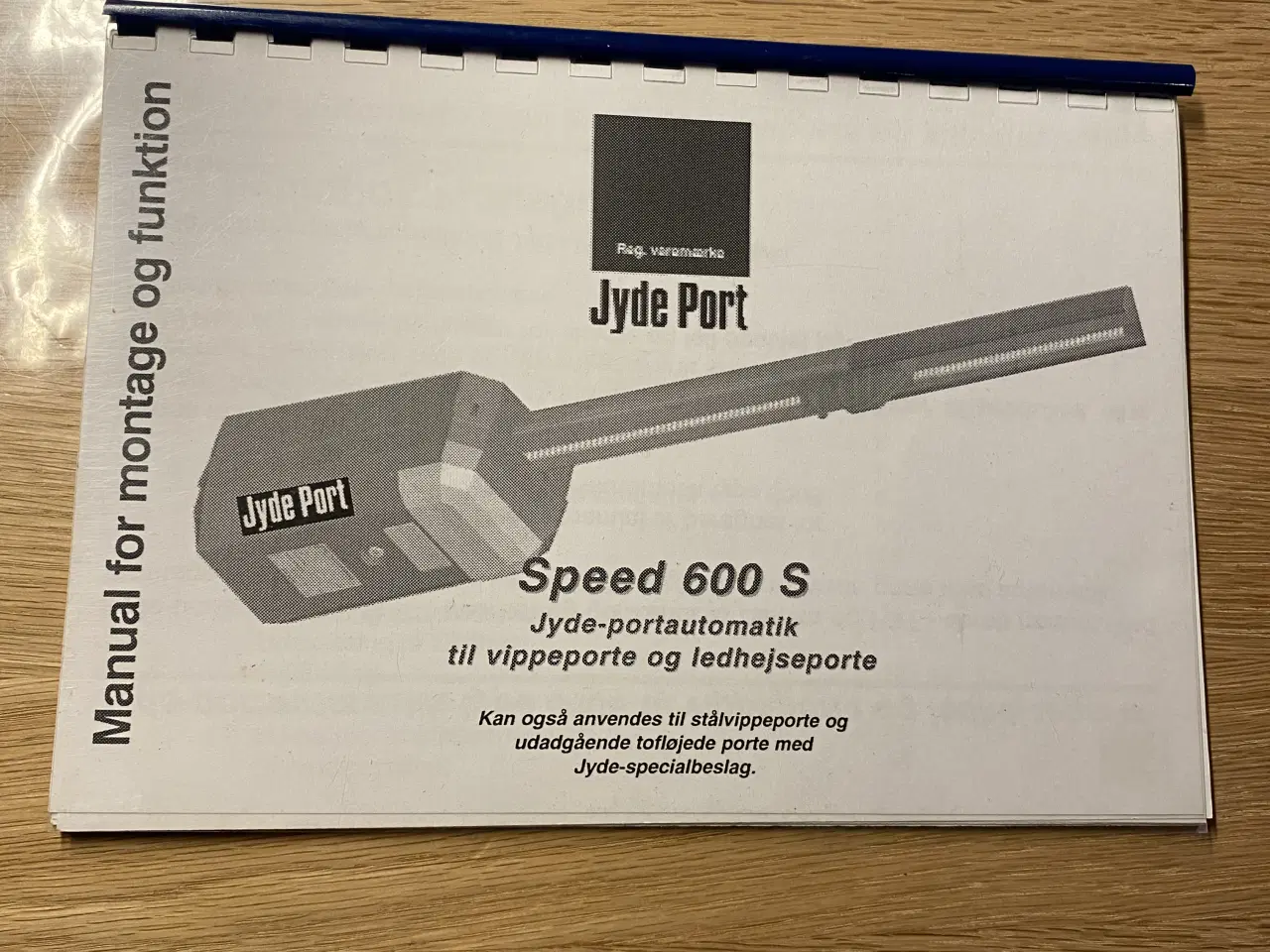 Billede 4 - Portautomatik Jydeport Speed 600 S