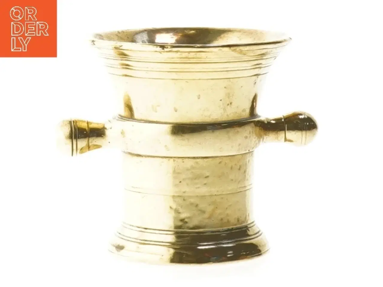 Billede 1 - Messing morter (str. 9,5 cm)