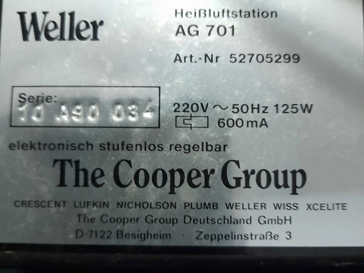 Billede 6 - Weller Loddestation