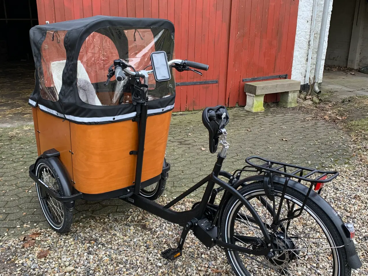 Billede 1 - Ladcykel med el og udstyr