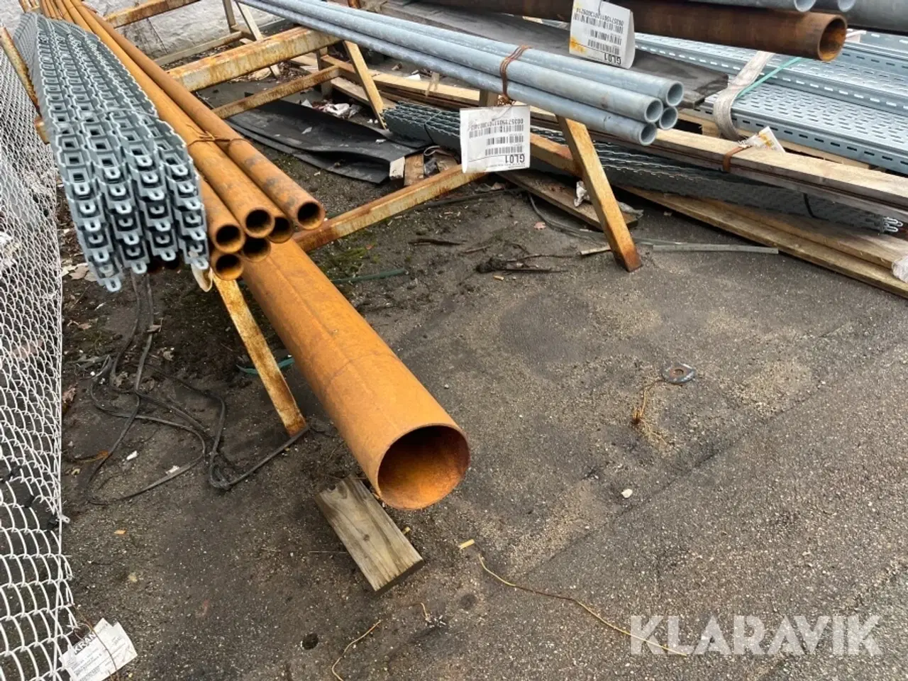 Billede 9 - Diverse rør, kabelbakker