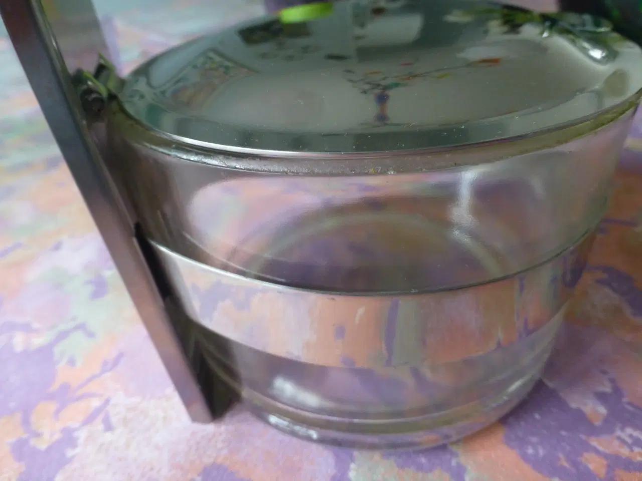 Billede 1 - Saltkar til ophæng i glas M/Låg