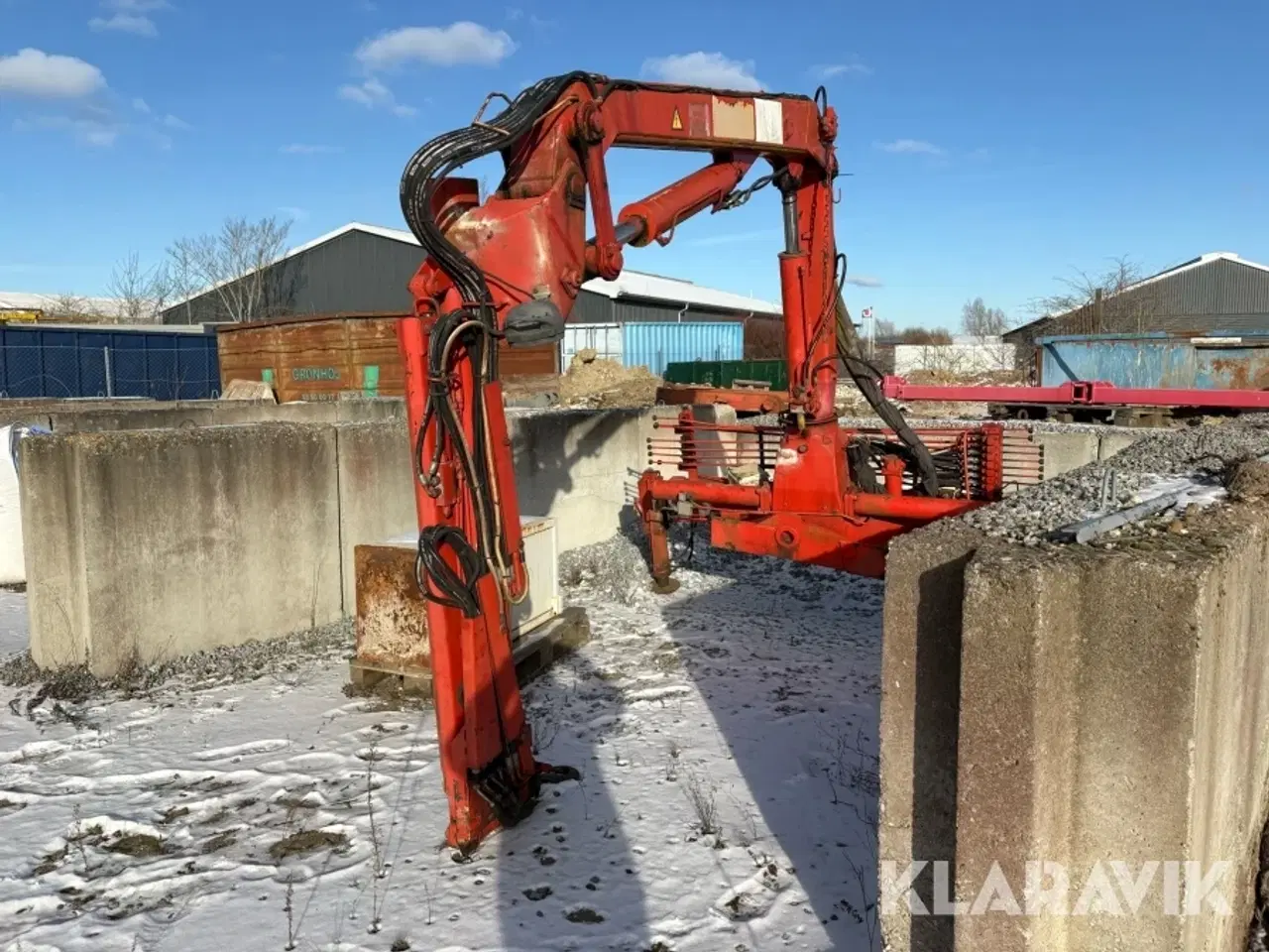 Billede 1 - Lastbilkran HMF A68 K2