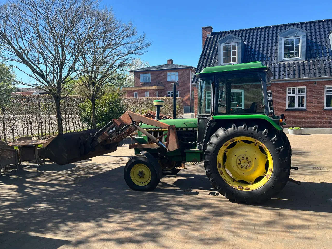 Billede 3 - John Deere 2040 m/ Frontskovl