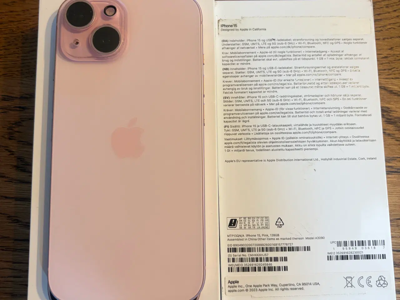 Billede 2 - iPhone 15, 128 gb