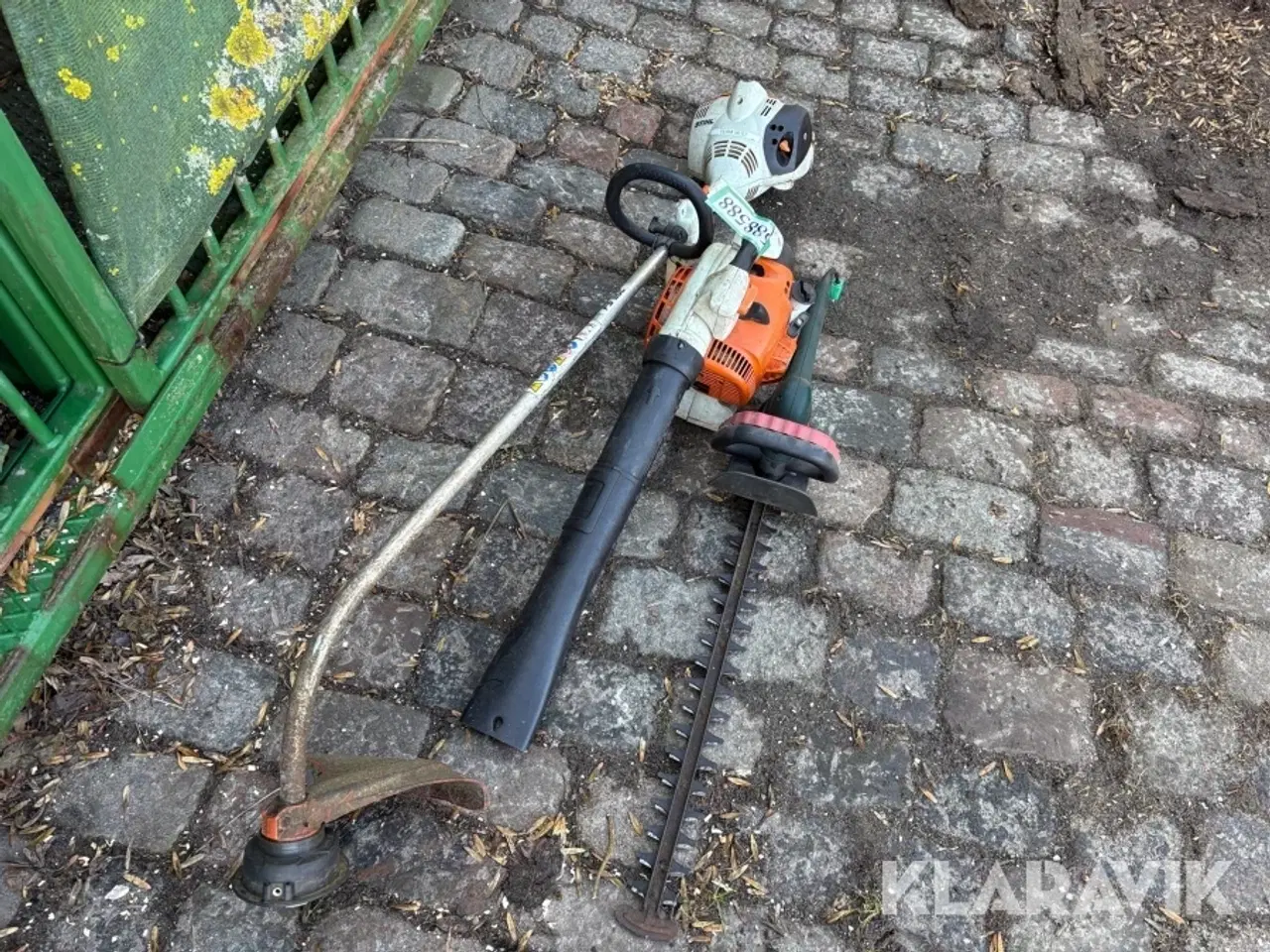 Billede 9 - Løvblæser, hækkeklipper og græstrimmer STIHL,metabo