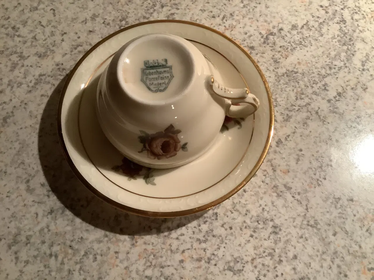 Billede 3 - Københavns Porcelæns maleri helt nyt moccasæt 