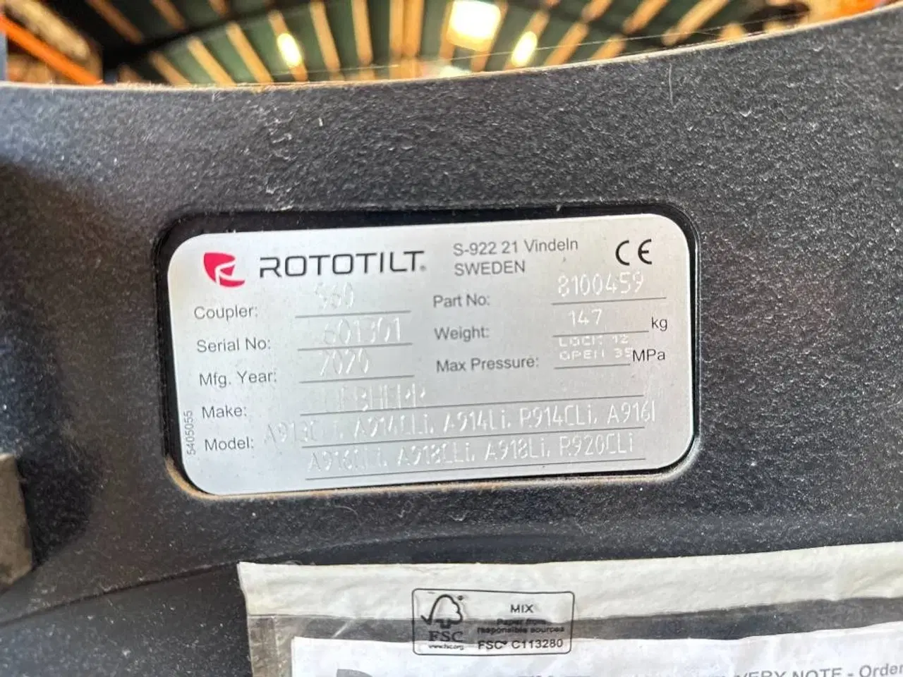 Billede 5 - Rototilt S60