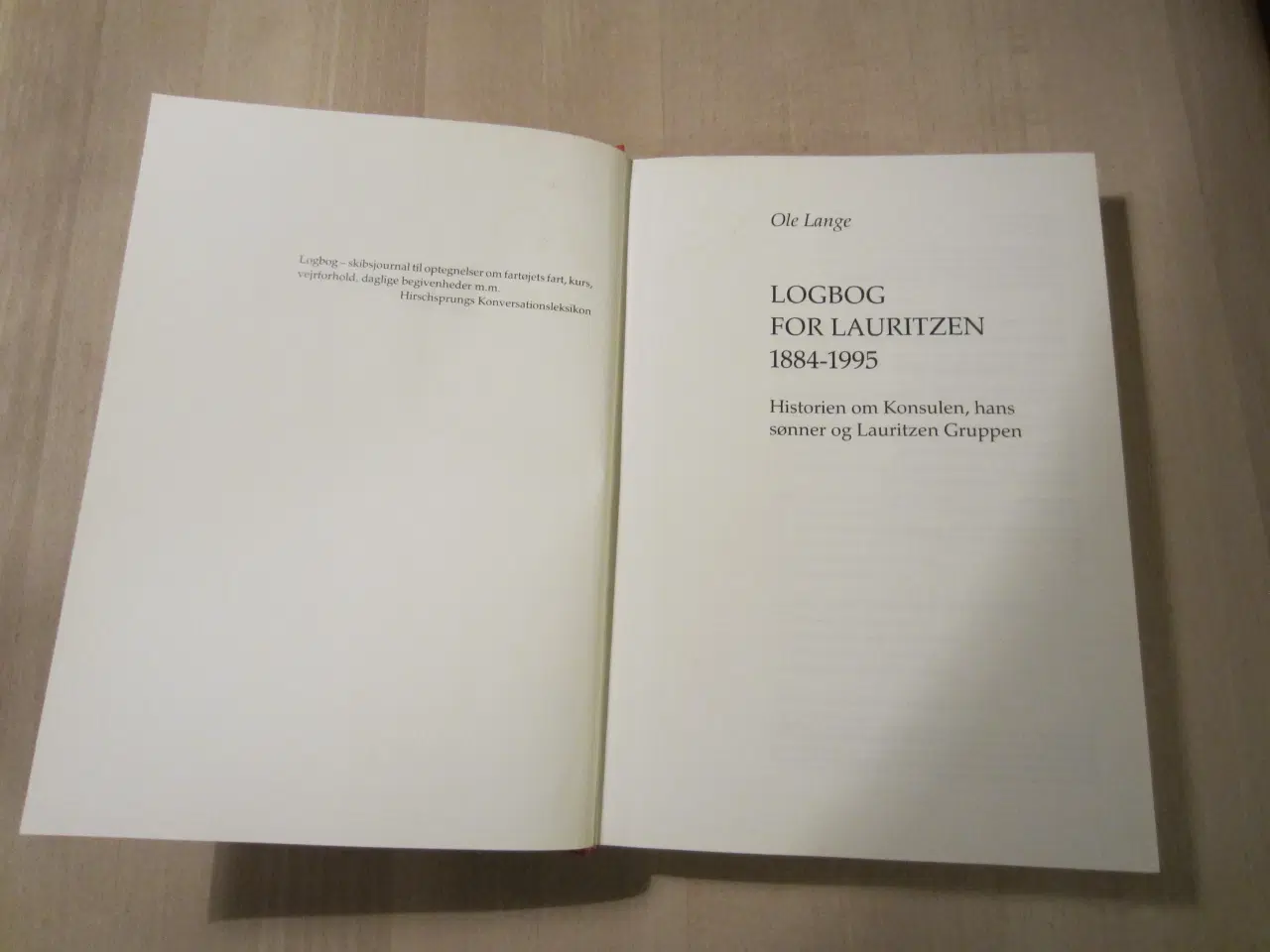 Billede 3 - Bog - Lauritzen 1884 - 1995 af Ole Lange