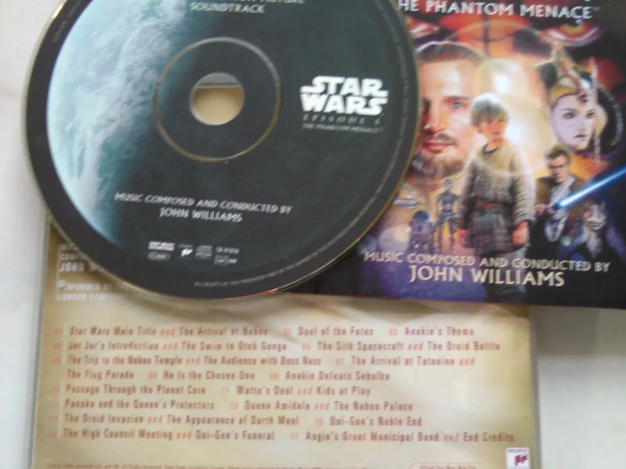 Billede 2 - John Williams: The Phantom Menace. 