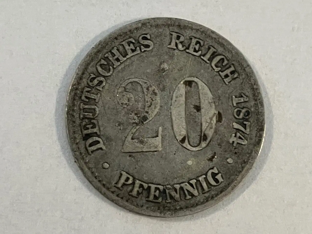 Billede 1 - 20 Pfennig 1874 Germany