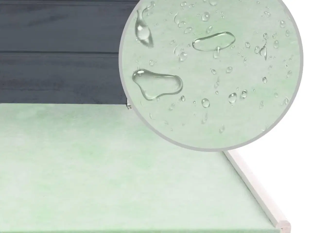 Billede 7 - Udendørs hønsehus med 1 redekasse træ grå