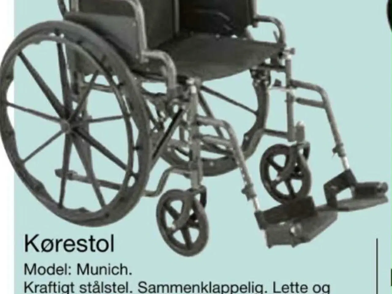 Billede 3 - Kørestol Munich