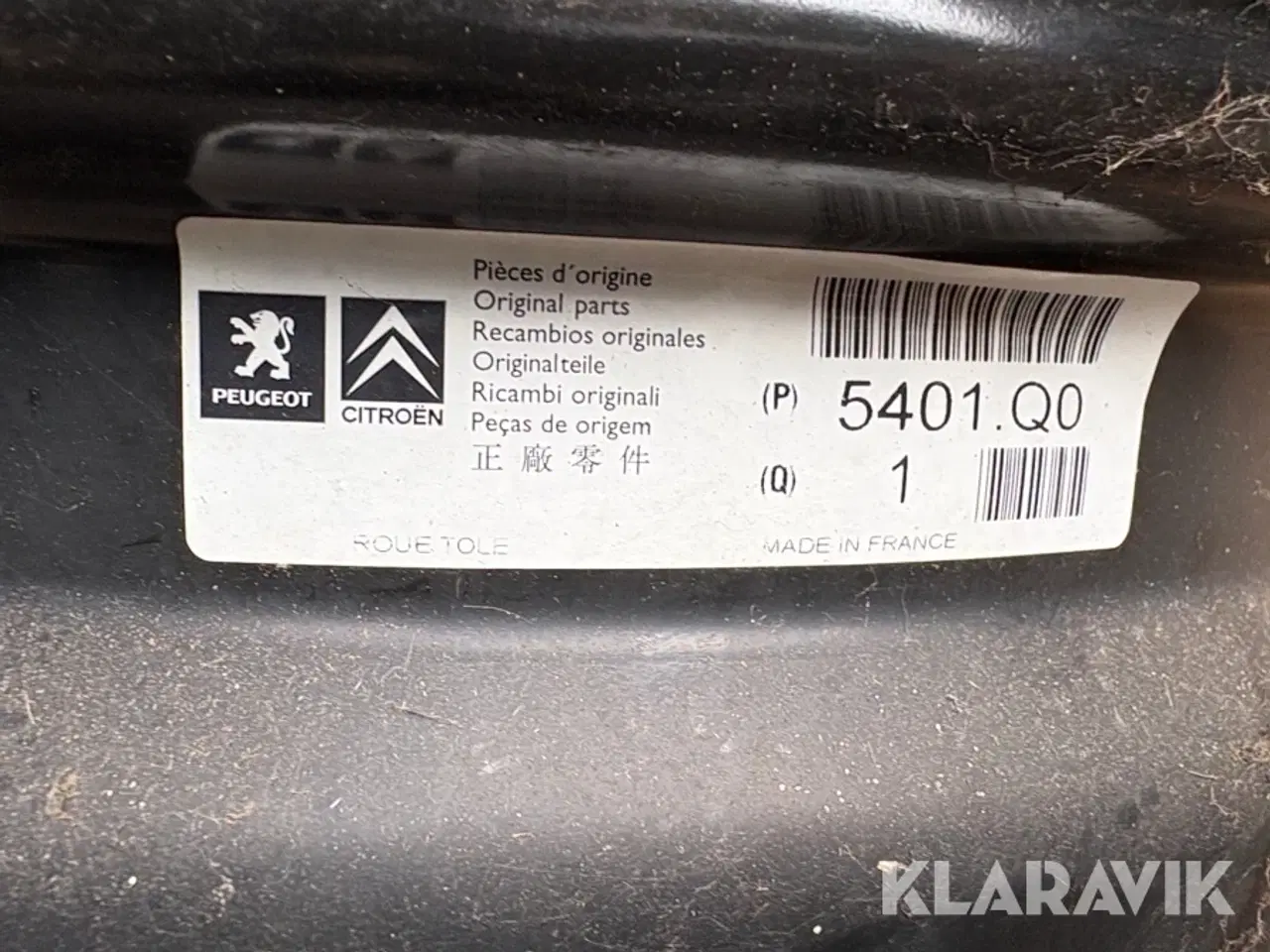 Billede 4 - Stålfælge Peogeot/citroën 5401.Q0 4 stk