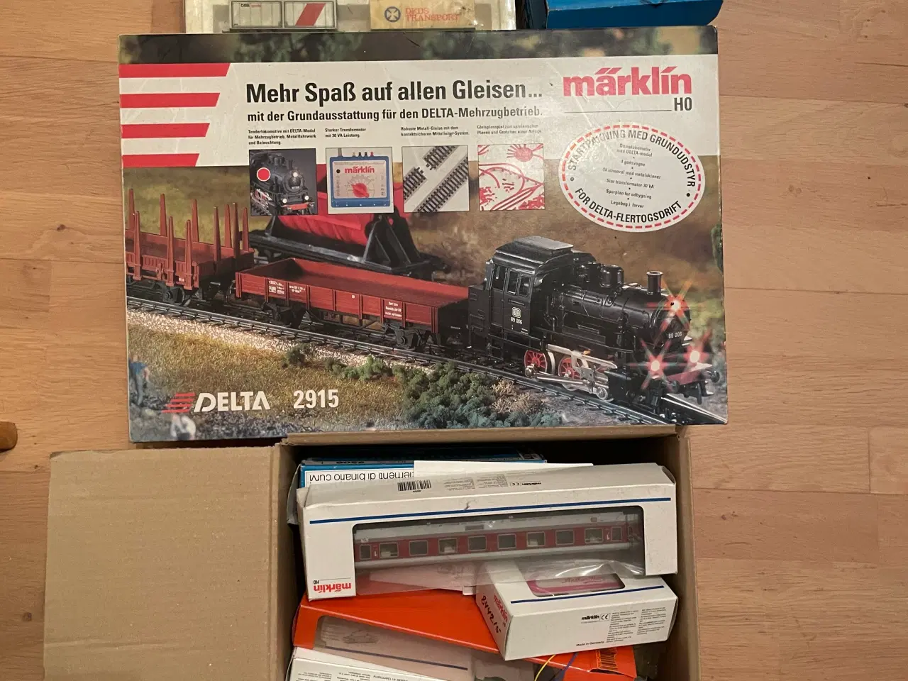 Billede 1 - Modeltog sæt mm.