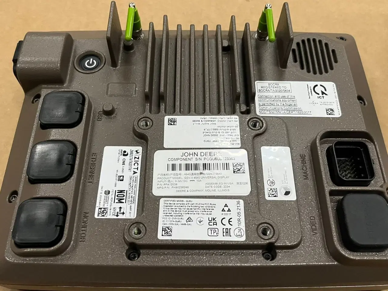Billede 16 - John Deere Starfire 7000 Starfire 7000 antenne og en Gen4 4640 skærm med SF1 niveau