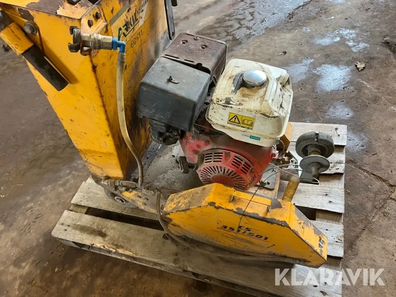 Billede 4 - Asfalt skærer CS351/501