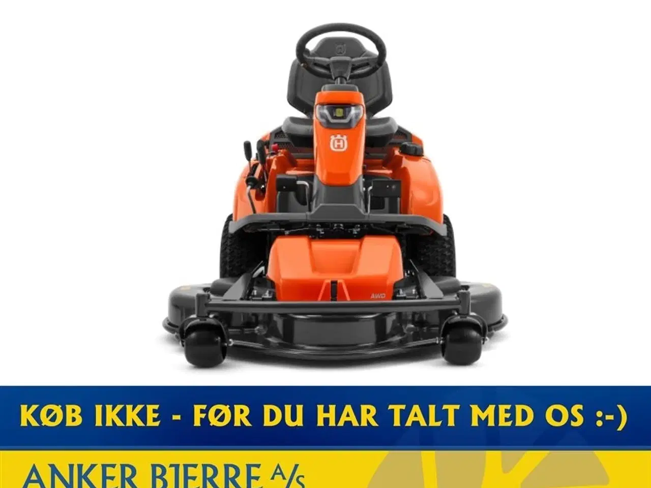 Billede 2 - Husqvarna R 318X Inkl. 112 cm klippebord / klippeaggregat