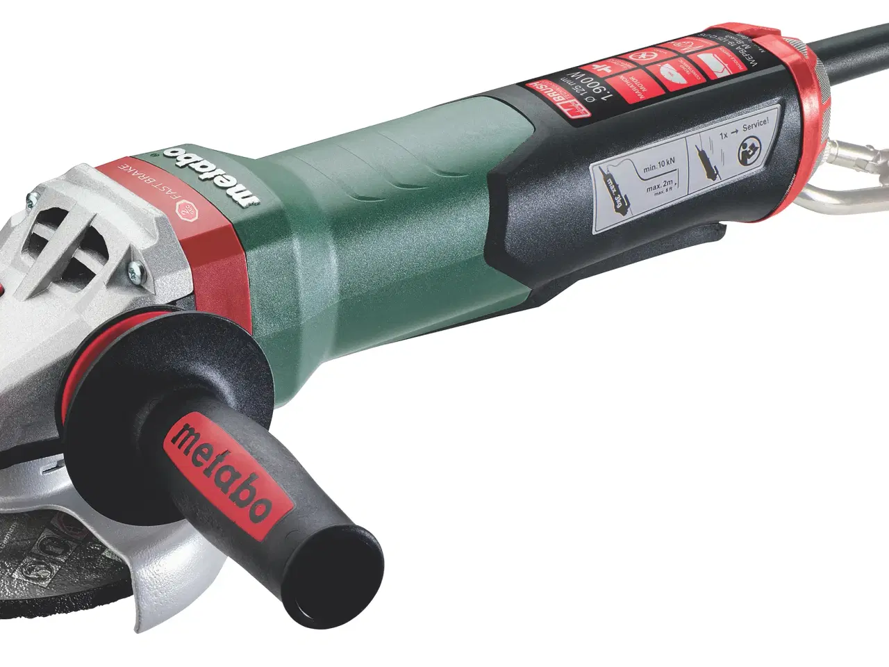 Billede 1 - Vinkelsliber 125mm 1900W WEPBA 19-125 Q DS M-BRUSH