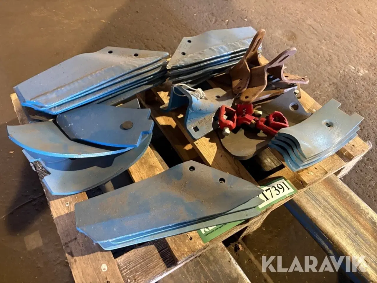 Billede 1 - Blandet lot sliddele - passer på lemken